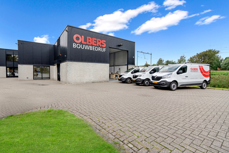 Olbers Bouwbedrijf aan de Koedijkerstraat in Alkmaar